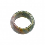 OOKEANI JASPIS sõrmus (lai)