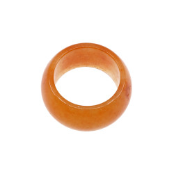 PUNANE AVENTURIIN sõrmus (lai)