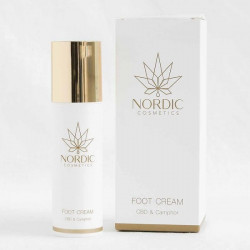 NORDIC COSMETICS jalakreem CBD ja kampriga NORDIC COSMETICS jalakreem CBD ja kampriga