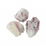 ROOSA TURMALIIN KVARTSIS lihvimata