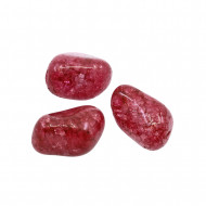 PUNANE MAAGIA KVARTS poleeritud 