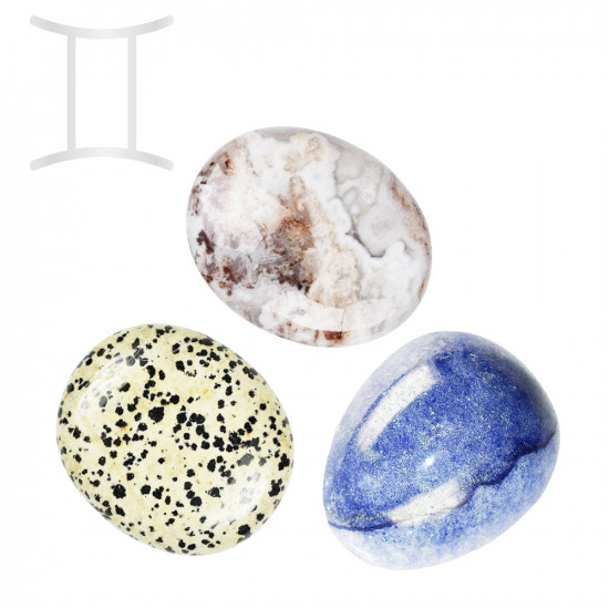 La Tene crystal set "GEMINI" LA TENE SIGNATURE BRAND La Tene crystal set "GEMINI" LA TENE SIGNATURE BRAND