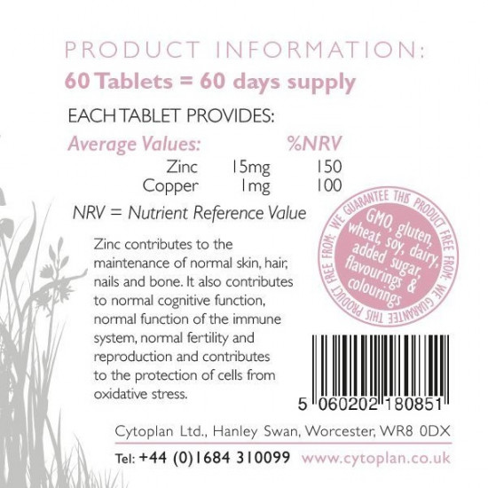 CYTOPLAN TSINK JA VASK HEALTH PRODUCTS CYTOPLAN TSINK JA VASK HEALTH PRODUCTS