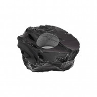 MUST OBSIDIAAN küünlaalus MUST OBSIDIAAN küünlaalus