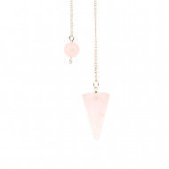 ROOSA KVARTS pendel väike