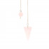 ROOSA KVARTS pendel väike