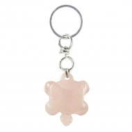 ROOSA KVARTS võtmehoidja kilpkonn