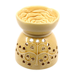 ÕLILAMP roos kollane