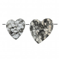 LUMIOBSIDIAAN auguga süda LUMIOBSIDIAAN auguga süda