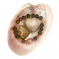 LA TENE erikollektsioon käekett naistele AMBUR "KAKSIKLEEK"  LA TENE erikollektsioon käekett naistele AMBUR "KAKSIKLEEK"