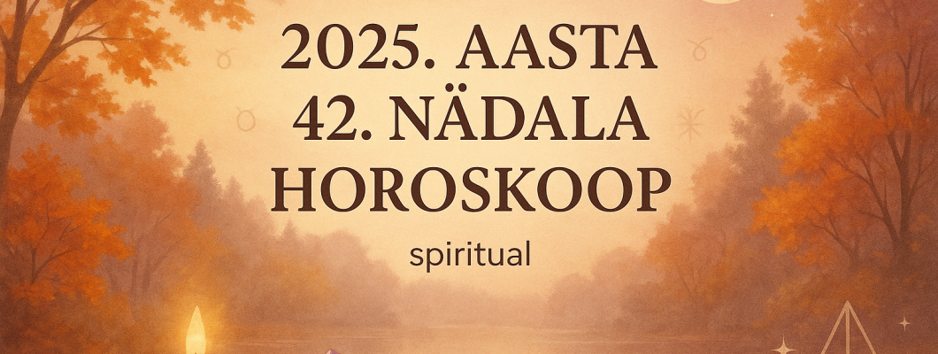 2025. aasta 42. nädala horoskoop  (13. oktoober – 19. oktoober)
