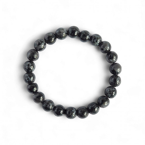 Käekett Gabbro 8mm pärliga – elueesmärgi leidmise ja väestamise kristall