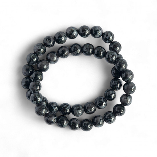 Käekett Gabbro 8mm pärliga – elueesmärgi leidmise ja väestamise kristall