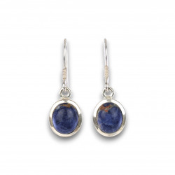 SODALIIT kõrvarõngad (hõbe)  SODALIIT kõrvarõngad (hõbe)