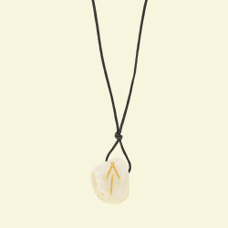 VIKERKAARE KUUKIVI kaelaehe ruun "TIWAZ" 