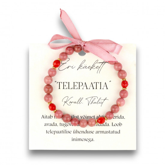 La Tene käekett TELEPAATIA Koralli ja Thuliidiga