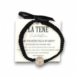 LA TENE erikollektsioon käepael "RUTIILNÕELTEGA KVARTS" LA TENE erikollektsioon käepael "RUTIILNÕELTEGA KVARTS"