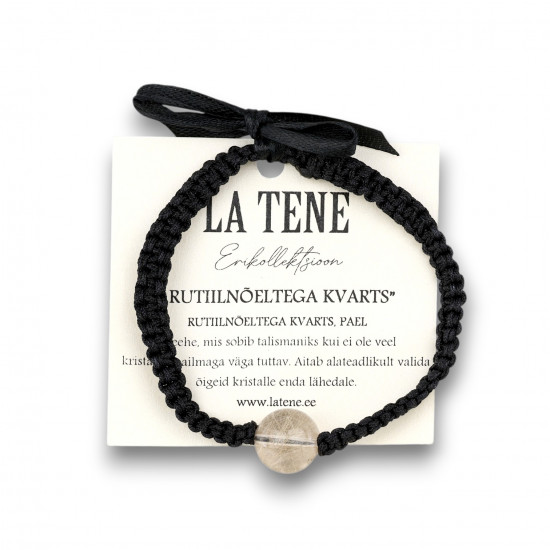 La Tene käepael Rutiilnõeltega Kvarts