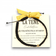 La Tene erikollektsioon käepael "RUTIILNÕELTEGA KVARTS"