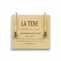LA TENE erikollektsioon kõrvarõngad "MATERIAALNE ÕNN"