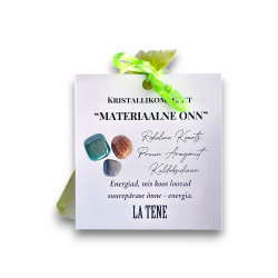 La Tene kristallikomplekt "MATERIAALNE ÕNN" La Tene kristallikomplekt "MATERIAALNE ÕNN"