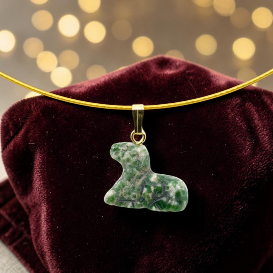 Dendriitahhaat hobuse kujuline ripats