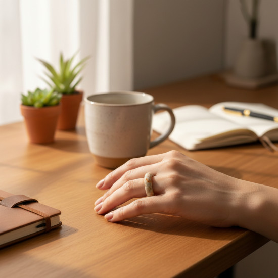 Rüoliidist sõrmus karma puhastamiseks