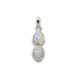 VIKERKAARE KUUKIVI ripats (hõbe)