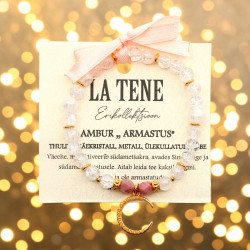 LA TENE erikollektsioon käekett AMBUR "ARMASTUS" 