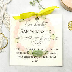 LA TENE erikollektsioon käekett JÄÄR "ARMASTUS"