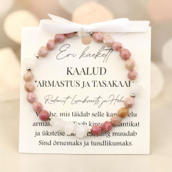 LA TENE erikollektsioon käekett KAALUD "ARMASTUS ja TASAKAAL"