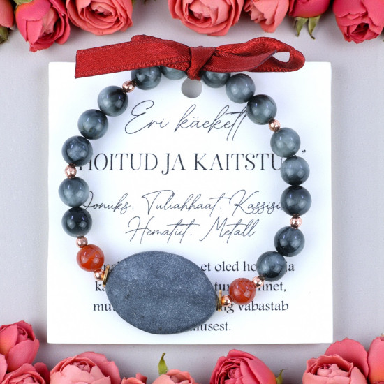 LA TENE käekett HOITUD ja KAITSTUD Kaitsev kristallkäekett