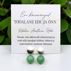 LA TENE erikollektsioon kõrvarõngad "TÖÖALANE EDU ja ÕNN"