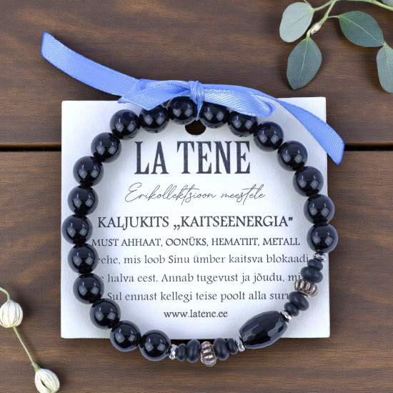 LA TENE meeste käekett KALJUKITS Kaitseenergia