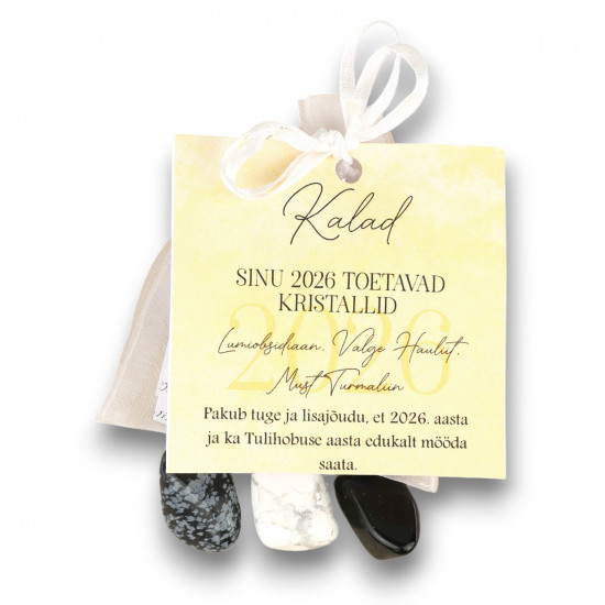 Kalade tähtkuju kristallid Tulihobuse aastaks - armastus, edu ja energia