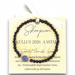 LA TENE käekett SKORPION "KÜLLUS 2026. AASTAKS"