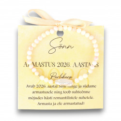 LA TENE käekett SÕNN "ARMASTUS 2026. AASTAKS"