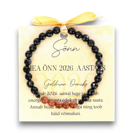 "LA TENE käekett SÕNN Hea õnn 2026 Goldriver Oonüks"