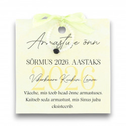 LA TENE sõrmus "ARMASTUSE ÕNN 2026. AASTAKS"