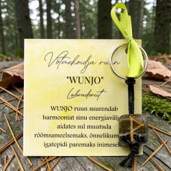 LABRADORIIT võtmehoidja ruun "WUNJO" 