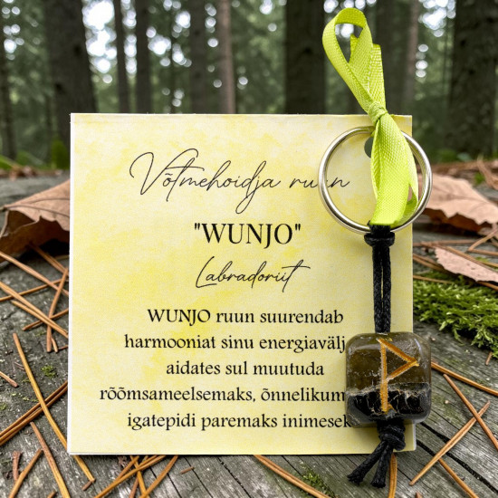 Labradoriidist võtmehoidja WUNJO ruuniga