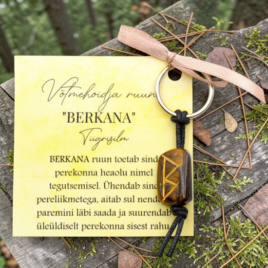 tiigrisilm võtmehoidja berkana ruun