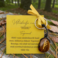 TIIGRIRAUD võtmehoidja ruun "FEHU"