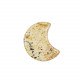 PICTURE JASPER half moon with a hole JEWELLERY PICTURE JASPER half moon with a hole JEWELLERY