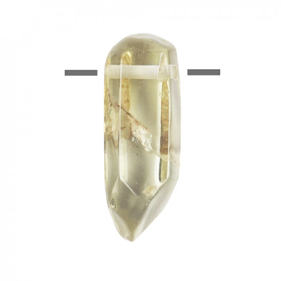 CITRINE with a hole different shape CITRINE with a hole different shape