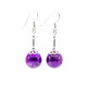 AMETHYST earrings flower (silver 925) JEWELRY AMETHYST earrings flower (silver 925) JEWELRY
