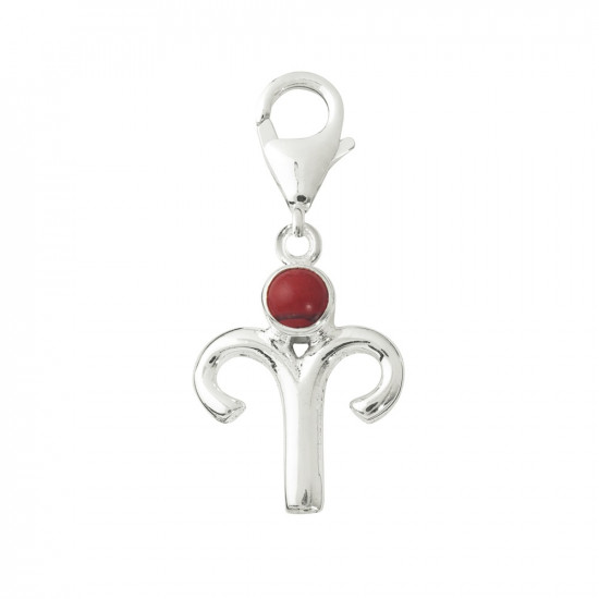 RED JASPER pendant Aries (silver 925) JEWELRY RED JASPER pendant Aries (silver 925) JEWELRY