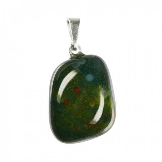 BLOODSTONE pendant (silver 925) JEWELLERIES BLOODSTONE pendant (silver 925) JEWELLERIES