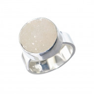 AHHAAT DRUZY sõrmus ümmargune (hõbe 925)