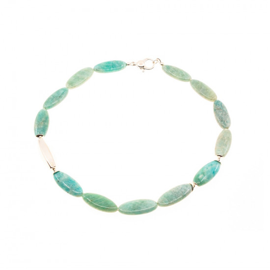 AMAZONITE necklace (silver 925) AMAZONITE necklace (silver 925)